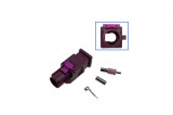 FAKRA pen - male Plug: Coding D / bordeaux violet