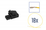 18 pin plug set Cross section: 0.75mm², Version: Assembled Harness