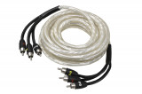 RCA cable video, audio 3 channel - various lengths Cable length: 100 cm