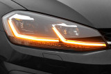 LED headlights with LED daytime running light DRL for VW Golf 7 Version: GTI