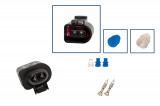 Repair kit connector 2 pin 1J0 973 722 plug housing for VW Audi Seat Skoda Cross section: 0.5-1.0mm², Version: Connector + Terminal