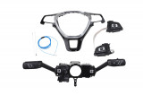 Cruise control complete set for VW Polo AW1 with MFSW Equipment 2: Ohne Speed Limiter, PR-Number: 2FS, 2FW, 2PK, 2PU, Version: Without Lane Assist