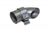 Pipe including pipe clamp for actuator 