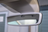 Interior mirror automatically dimmable, high beam assistant for Seat, Skoda Color: Satin black