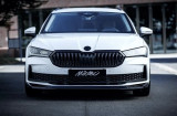 445404 Front spoiler Skoda Superb IV Black Gloss