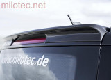 849 04 Roof Spoiler Black Metallic Skoda Yeti 5L Rear spoiler