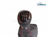  OEM 6° Gear Knob for Skoda Octavia 3 - Red Stitch