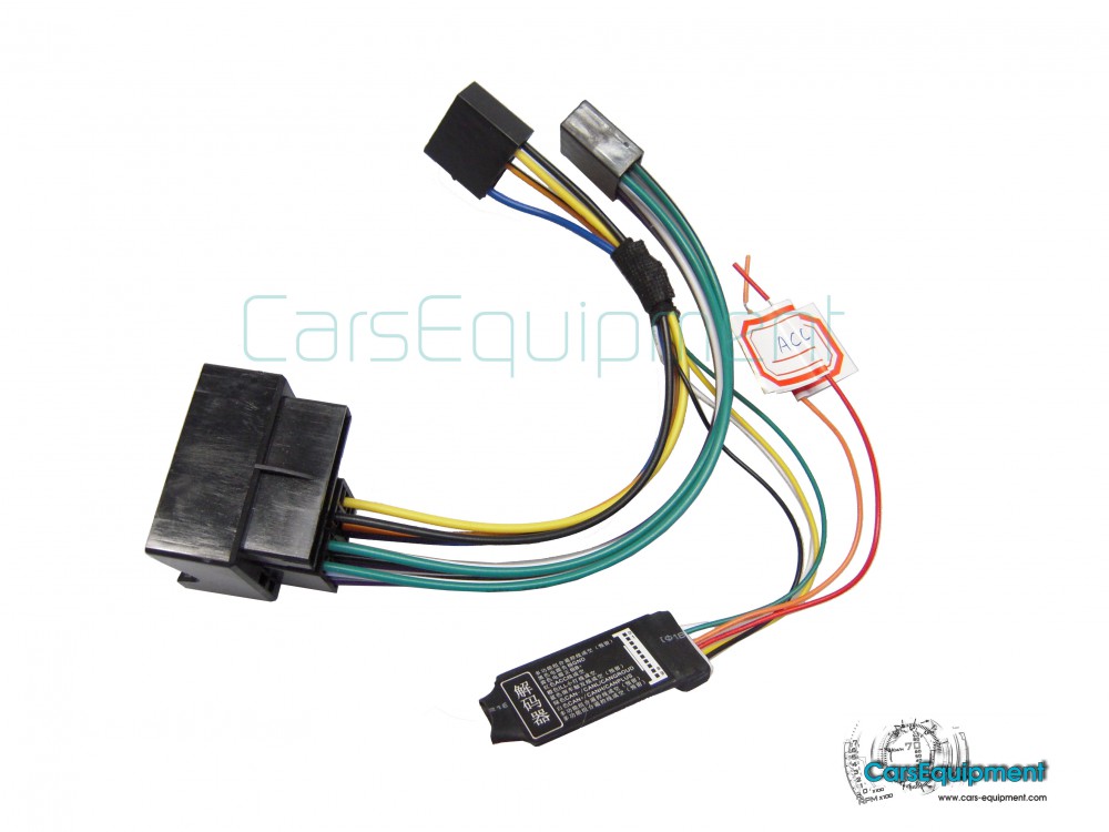 Radio adapter DAEWOO, SSANGYONG to ISO