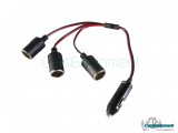 12V,Car,Cigarette,Lighter,Socket ,3X,Way,1 to 3,Way,adapter,12V,24V,reduction,120w,