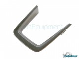 1ST419685E Flat Bottom Steering Wheel - Silver / Aluminium Placket Trim