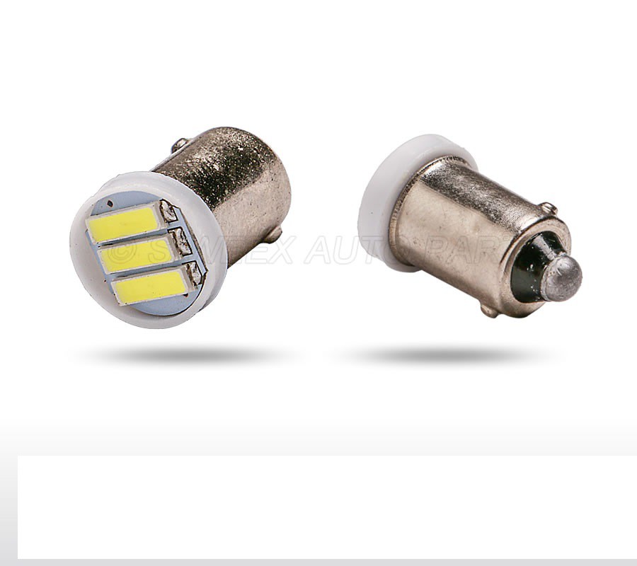 BA9S LED Bulb Lamp White Light 6500K 12V for 1.00 € - Bulbs & Light Bar