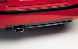 41404 Rear Bumper Diffuser Škoda Octavia I RS black gloss
