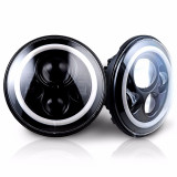 HL-040B,7 Inch,LED,Headlight,Jeep,Wrangler,LED Headlight,head light wrangler,