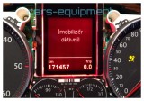 red lcd display vw OEM 92 290 240 C / SEPDISP31 Instrument Clusters Maxidot Middle LCD display VW Caddy, Passat, Golf V, EOS, Touran , Skoda Octavia 2