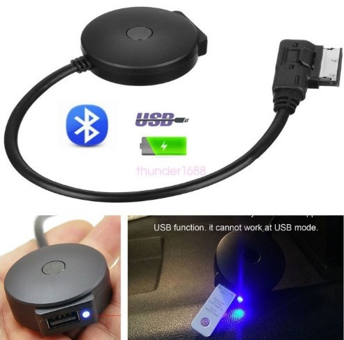 Bluetooth USB flash Drive Cable MP3 for MMI AMI Audi A3 A4 A5 A6 Q5 Q7 MMI 3G 3G+ VW MDI system for 26.78 € - Radio
