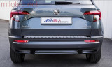 2 857 04 Rear Edge Protection of 5th Doors, black gloss Škoda Karoq 2017