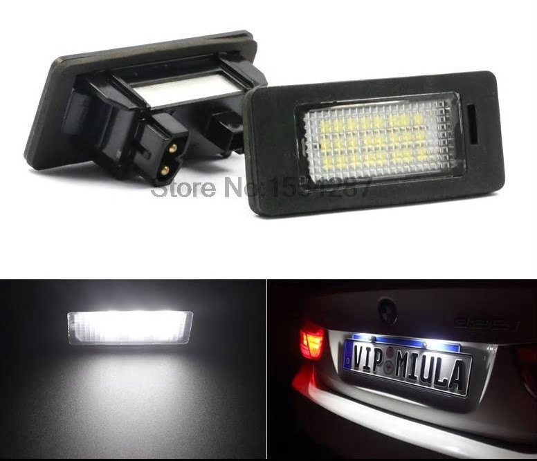 LED License Plate Lights - E90 E91 E92 E93 E82 E39 E60 E70 E71 E84