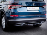 962 04 Rear bumper diffuser - black glossy 