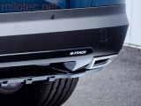 962 04 Rear bumper diffuser - black glossy 