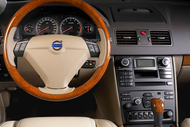 Car Stereo Rear Parking Sensor Steering Wheel Stalk Adaptor for Volvo XC90 04-14