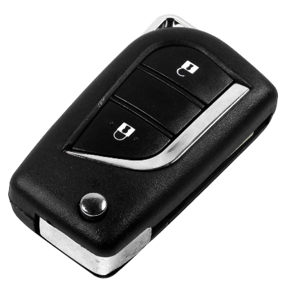 2/3 Button Flip Folding Remote Key Shell for Toyota Levin Camry
