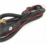 Fog lamp wire DRL wiring universal fog light harness,