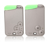 Car Key Card Shell Case With Blade For Renault Laguna 2 Clio 3 Espace
