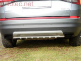 961 04 XL Škoda Kodiaq - Dummy XL Exhaust Pipes black glossy Škoda Kodiaq exhaust pipes kodiaq 