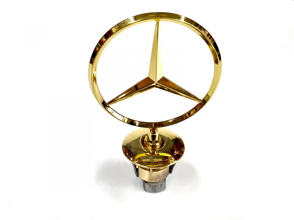 Emblème/badge - Mercedes Hood Star Gold Edition - Équipement auto